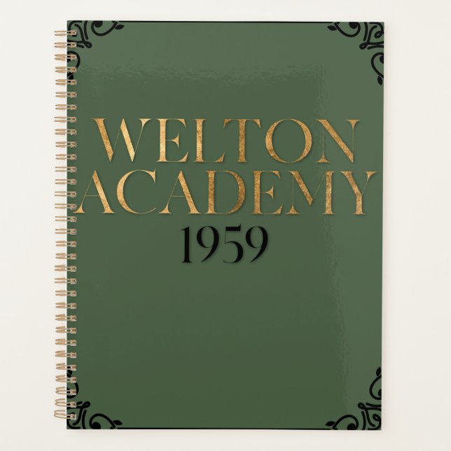 WELTON ACADEMY - DARK ACADEMIA (Devant)