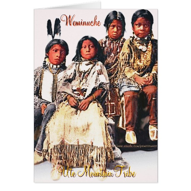 "Weminuche Band of Utes" (Devant)