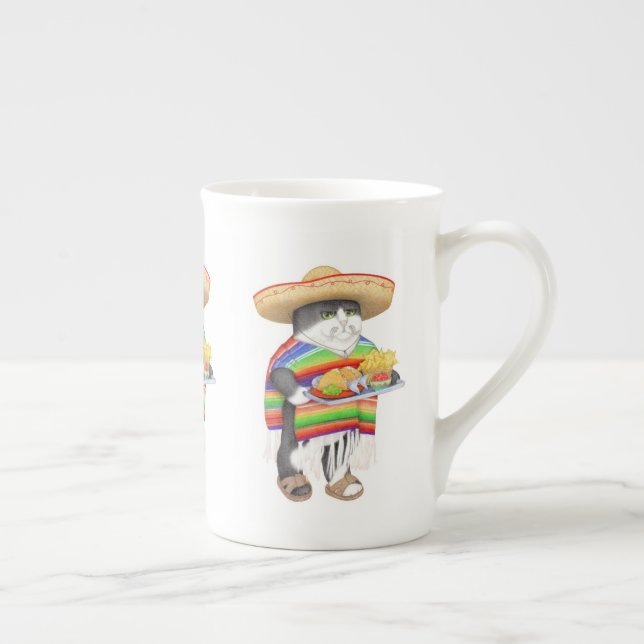 WENDELITO Bone China Mug (Droite)