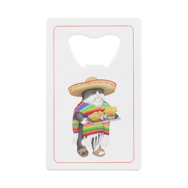 WENDELITO Carte de crédit Bottle Opener (Devant)