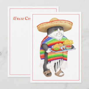 WENDELITO Cinco de Mayo 4,5x6,25 Carte Plate