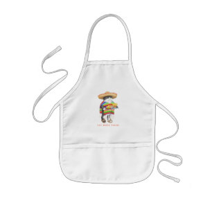 WENDELITO Mangez Plus de Tacos Tablier pour Enfant