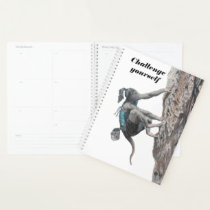 Wererat Woman Rock Escalade Challenge Planner