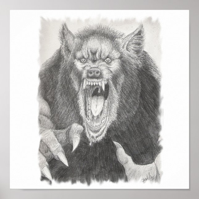 Werewolf Poster (Devant)
