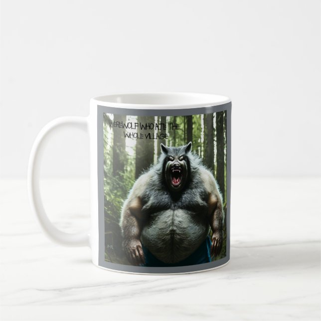 Werewolf Qui A Mangé Toute La Mug Du Village (Gauche)