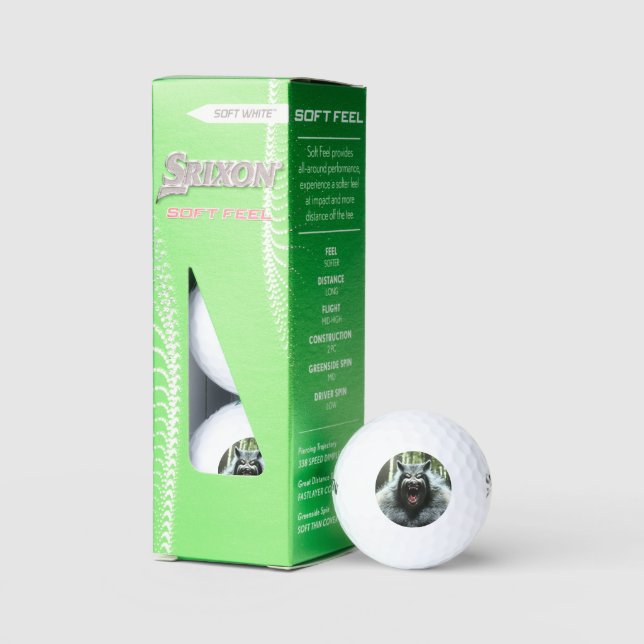 Werewolf Srixon Soft Feel balles de golf 3 pk (Conditionnement)