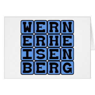 Werner Heisenberg, Principe d'incertitude