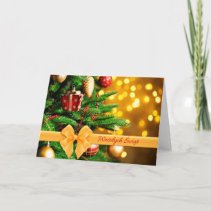 Wesolych Swiat - carte de Joyeux Noël