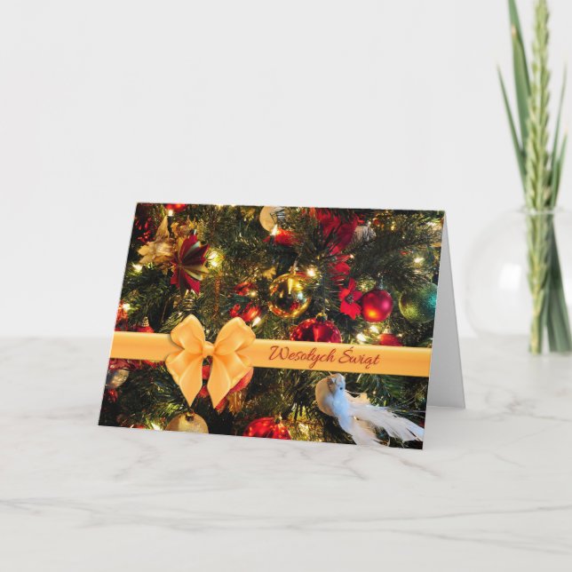 Wesolych Swiat - carte de Joyeux Noël (Devant)