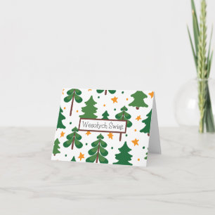 Wesołych Świąt, carte de Noël polonaise