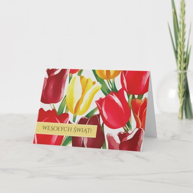 Wesołych Świąt. Cartes de Pâques en polonais (Devant)