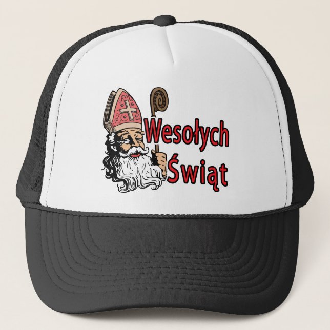 Wesolych Swiat St. Nicholas Casquette (Devant)