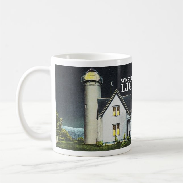 West Chop Light (Martha's Vineyard Island) Mug (Gauche)