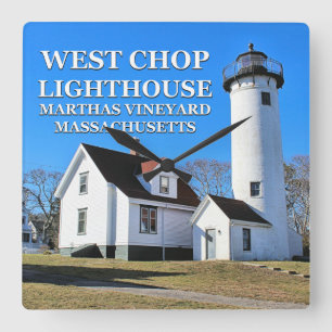 West Chop Lighthouse, Marthas Vineyard MA Horloge