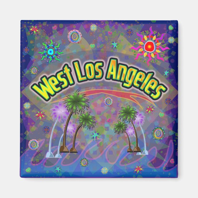 West Los Angeles Noble Voyage Magnet (Devant)