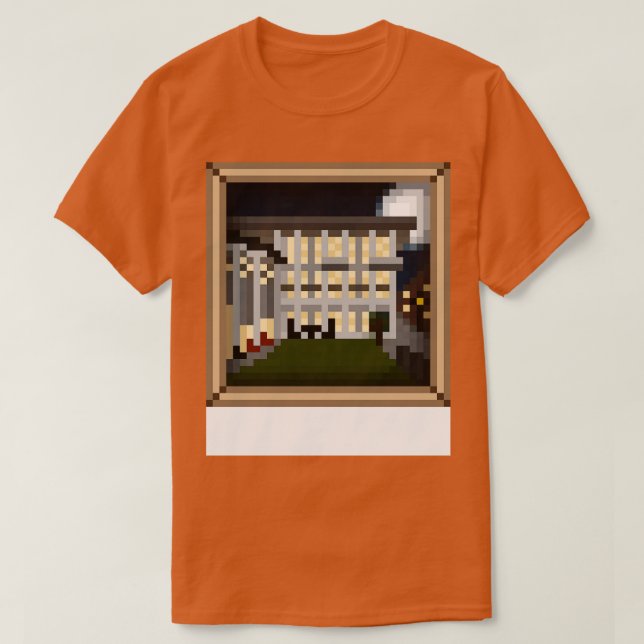 West Village TAN BORDER TShirt (Design devant)
