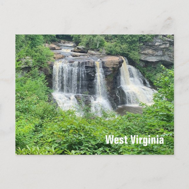 West Virginia - Blackwater Falls carte postale (Devant)