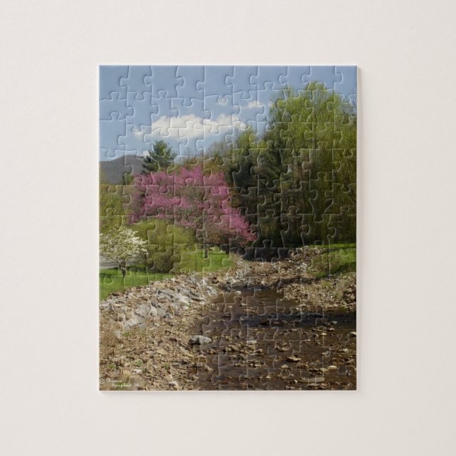 West Virginia Creek Puzzle (Vertical)