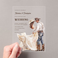 Western Ranch Faire-part de mariage