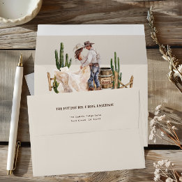 Western Ranch Faire-part de mariage