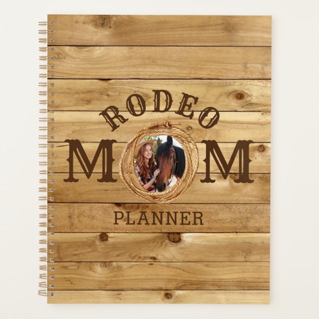 Western Rustic Rodeo Maman Photo (Devant)