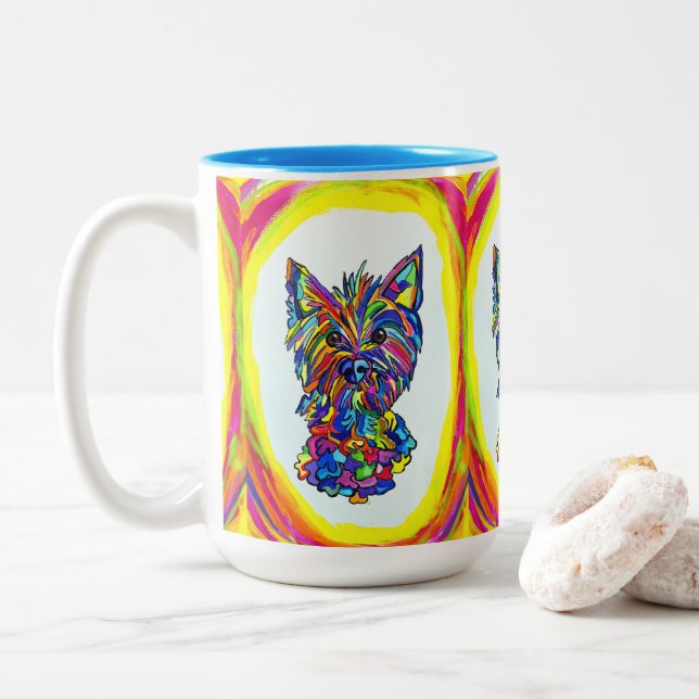 Westie BG Love Mug (Avec donut)