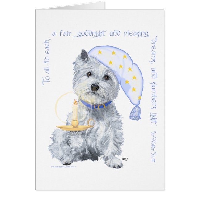 Westie des rêves plaisants (Devant)