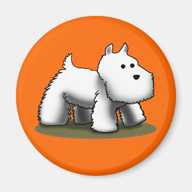 Westie Magnet (Devant)
