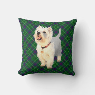 Westie sur COUSSIN Tartan