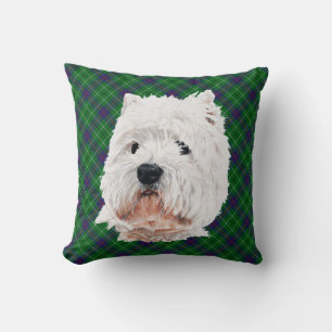 Westie sur COUSSIN Tartan
