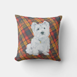 Westie sur COUSSIN Tartan