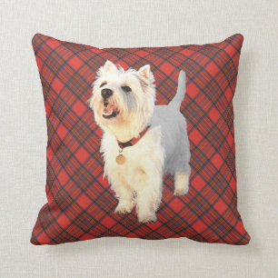 Westie sur COUSSIN Tartan