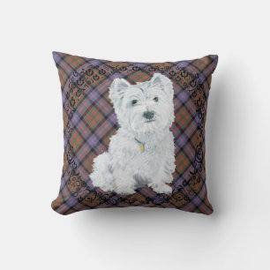 Westie sur le COUSSIN tatan