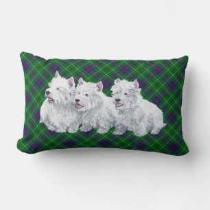 Westie sur le COUSSIN tatan