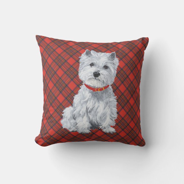 Westie sur le COUSSIN tatan (Recto)