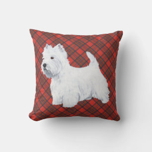 Westie sur le COUSSIN tatan