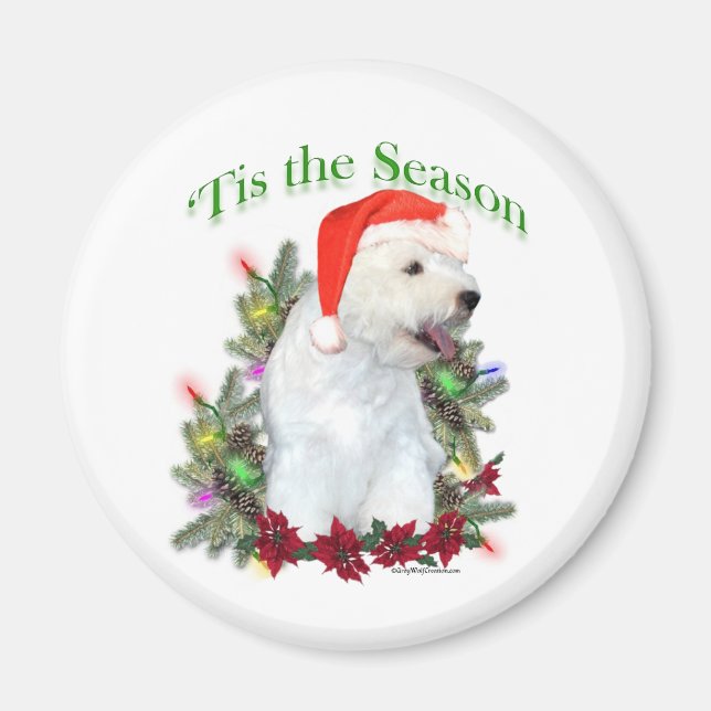 Westie 'Tis the Season - Magnet (Devant)
