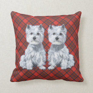 Westies sur COUSSIN Tartan