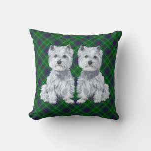 Westies sur COUSSIN Tartan