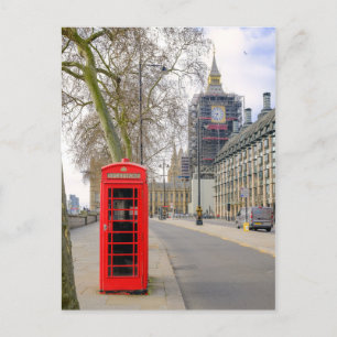 Westminster et Big Ben, Londres Carte postale brit