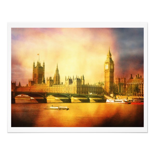 Westminster Palace and Bridge Photographie (Devant)