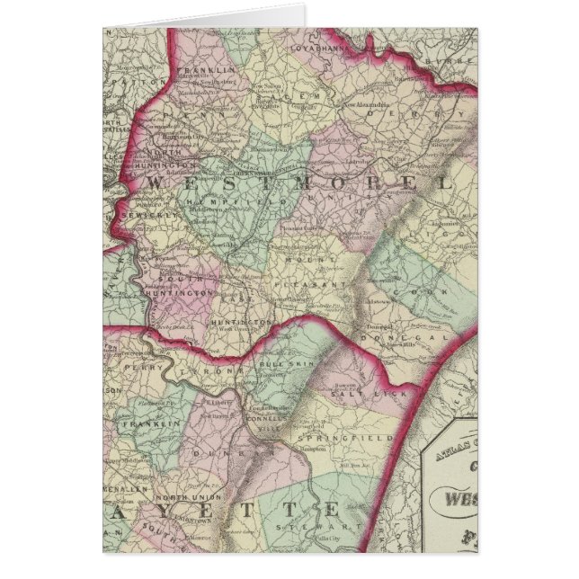 Westmoreland, Fayette counties (Devant)