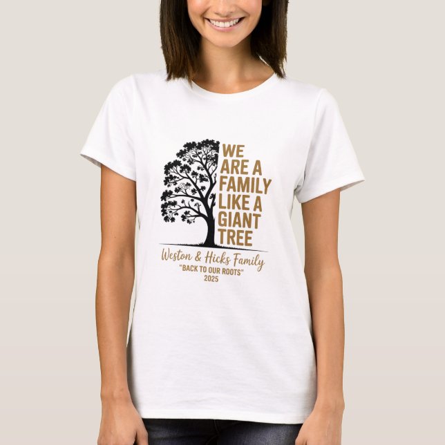 Weston & Hicks Family T-Shirt (Devant)