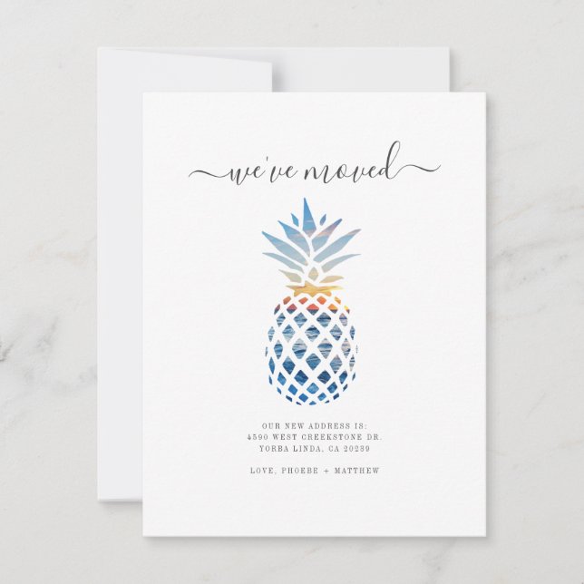 Weve Moved Pineapple Changement d'adresse Déplacem (Devant)