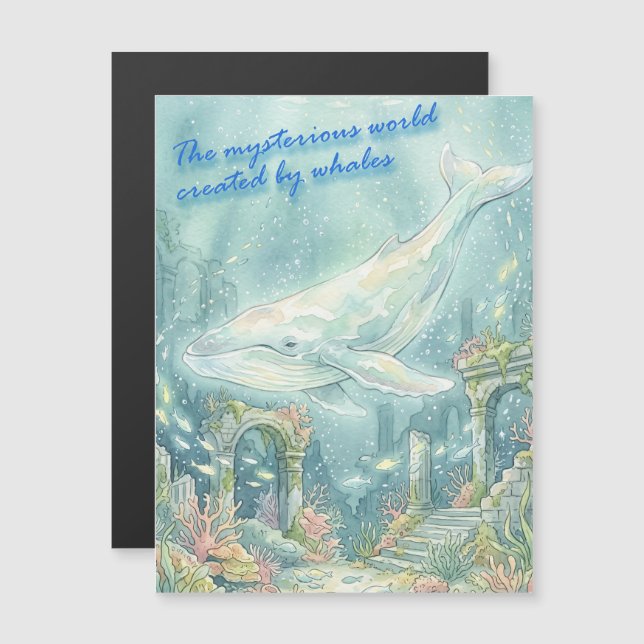 Whale Atlantis Underwater Fantasy (Devant / Derrière)