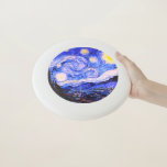Wham-O Frisbee La Nuit étoilée De Van Gogh<br><div class="desc">Peinture à l'huile du maître hollandais Vincent Van Gogh (1853-1890) Probablement son tableau le plus célèbre, Van Gogh peint "La Nuit étoilée" en 1889 de mémoire alors qu'il se trouvait dans un asile en France où il s'est enregistré pour la dépression. Dans le tableau, il y a la lune, Vénus...</div>