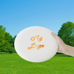 Wham-O Frisbee Logo d'entreprise blanc<br><div class="desc">Personnalisez et ajoutez le logo de votre entreprise. Arrière - plan transparent,  vous pouvez ajouter une couleur correspondant à votre marque.</div>
