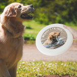 Wham-O Frisbee Photo personnalisée Chien<br><div class="desc">Donnez à votre chien le cadeau d'une frisbee personnalisée avec son nom et sa photo personnalisée.</div>