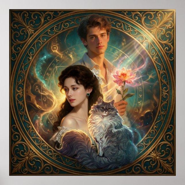 What If Your Pet Was Human Art Poster (Devant)