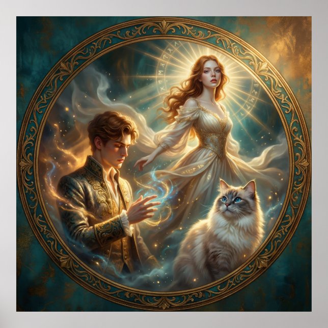 What If Your Pet Was Human Art Poster (Devant)